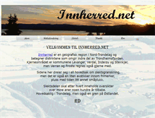 Tablet Screenshot of innherred.net